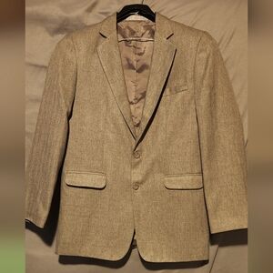 NWOT Perry Ellis Portfolio brown blazer /Suit jacket mens or womens.